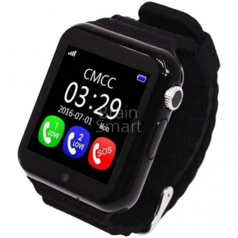 Умные часы Smart Watch V7K (IPS/IP67) Черный - фото, изображение, картинка