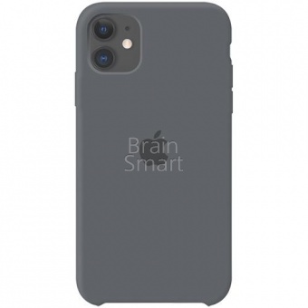 Накладка Silicone Case Original iPhone 11 Pro Max (22) Серый - фото, изображение, картинка