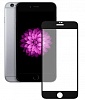 Стекло тех.упак. Full Glue iPhone 6/6S Черный - фото, изображение, картинка
