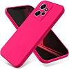 Накладка силиконовая Xiaomi Redmi 12 Ярко-Розовый* - фото, изображение, картинка