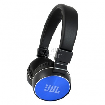 Наушники накладные Bluetooth JBL E77BT/XB750BT Черный/Синий - фото, изображение, картинка