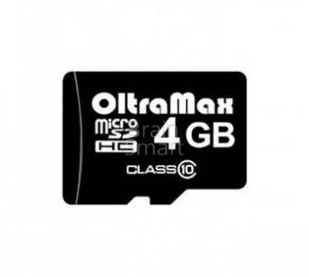 MicroSD 4GB OltraMax Class 10 - фото, изображение, картинка