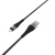 USB кабель Lightning Borofone BX32 Nylon 2,4A (1м) Черный* - фото, изображение, картинка