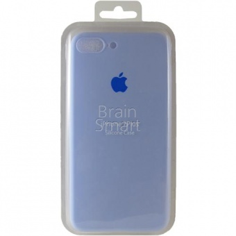 Накладка силиконовая Копия Silicone Case iPhone 7 Plus/8 Plus Сиреневый - фото, изображение, картинка