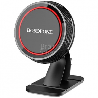 Автомобильный держатель Borofone BH13 Journey Magnetic Черный - фото, изображение, картинка