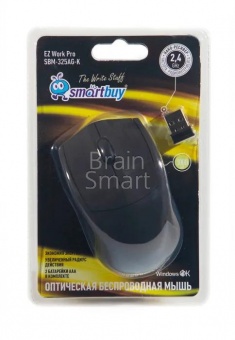 Мышь беспроводная SmartBuy 325 Черный* - фото, изображение, картинка