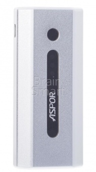 Внешний аккумулятор Aspor Power Bank A361 5200 mAh Серебряный - фото, изображение, картинка