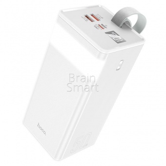 Внешний аккумулятор Hoco J86A 50000 mAh (22.5W/PD20W/QC 3.0/Lamp) Белый* - фото, изображение, картинка