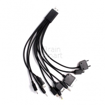 USB кабель 10 в 1 тех.упак - фото, изображение, картинка