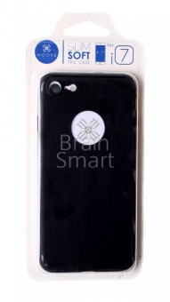 Накладка силиконовая Mooke iPhone 7/8 Черный - фото, изображение, картинка