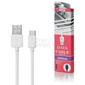 USB кабель Type-C Remax RC-006a (1м) Белый - фото, изображение, картинка