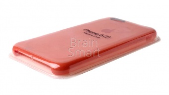 Накладка Silicone Case Original iPhone 6/6S  (2) Оранжевый - фото, изображение, картинка