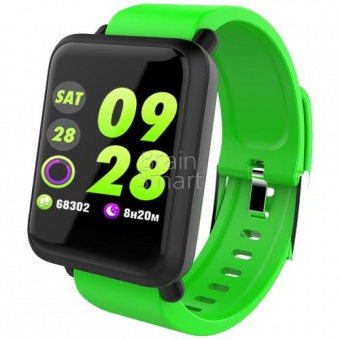 Умные часы Smart Sport Bracelet M28 (IP68) Зеленый - фото, изображение, картинка