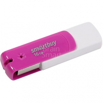 USB 2.0 Флеш-накопитель 16GB SmartBuy Diamond Розовый - фото, изображение, картинка