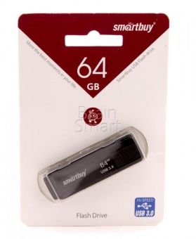 USB 3.0 Флеш-накопитель 64GB SmartBuy Dock Черный - фото, изображение, картинка