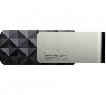 USB 3.0 Флеш-накопитель 32GB Silicon Power Blaze B30 Чёрный - фото, изображение, картинка