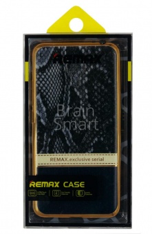 Накладка силиконовая Remax Exclusive Serial Snake Meizu M3 Note Синий - фото, изображение, картинка
