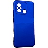 Накладка силиконовая Xiaomi Redmi 12C Синий* - фото, изображение, картинка