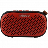 Колонка Bluetooth iPiPoo YP-6 (УЦЕНКА, работает только от зарядки) Красный