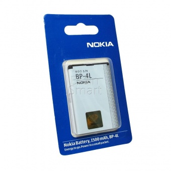 Аккумуляторная батарея Nokia BP-4L (6760s/E52/E61/E63/E71/E72/E90/N97) - фото, изображение, картинка
