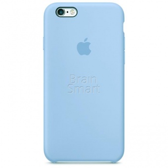 Накладка Silicone Case iPhone 6/6S (26) Нежно-Голубой - фото, изображение, картинка