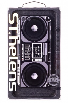 Накладка силиконовая ST.helens iPhone 6/6S Магнитофон - фото, изображение, картинка