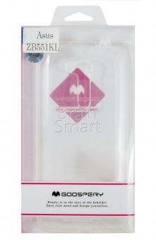 Накладка силиконовая Goospery Asus ZB551KL Прозрачный - фото, изображение, картинка
