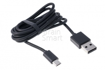 USB кабель Micro Xiaomi оригинал 100% (1м) Черный - фото, изображение, картинка