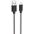 USB кабель Micro Borofone BX52 Airy Silicone (1м) Черный - фото, изображение, картинка
