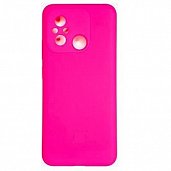 Накладка силиконовая Xiaomi Redmi 12C Ярко-Розовый* - фото, изображение, картинка