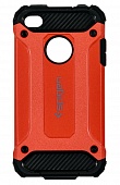 Накладка противоударная New Spigen iPhone 4/4S Красный