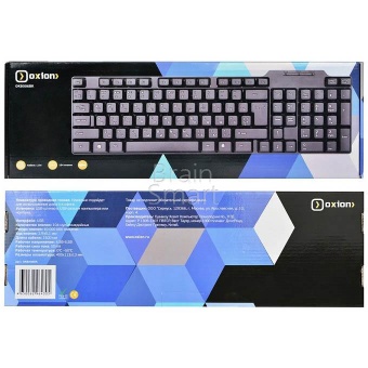 Клавиатура Oxion OKB006BK Черный - фото, изображение, картинка