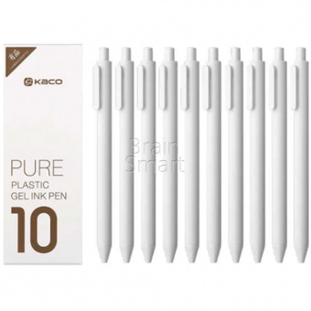 Ручка Xiaomi Roller Pen (10шт/уп) Белый - фото, изображение, картинка