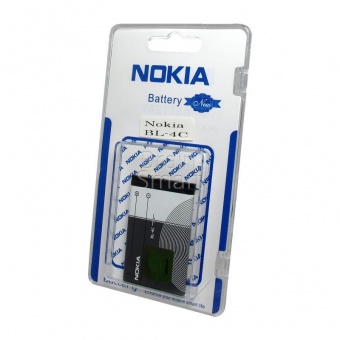 Аккумуляторная батарея Nokia BL-4C (2650/5100/6100/6101/6131/6125/6170/6230/6300) - фото, изображение, картинка
