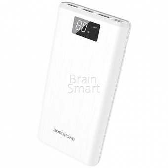 Внешний аккумулятор Borofone Power Bank  BT2 Fullpower 5200 mAh Белый - фото, изображение, картинка