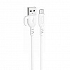 USB кабель Micro Borofone BX91 Hook 2,4A (1м) Белый* - фото, изображение, картинка