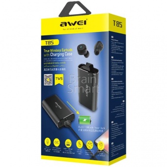 Наушники Bluetooth Awei T85 Черный - фото, изображение, картинка