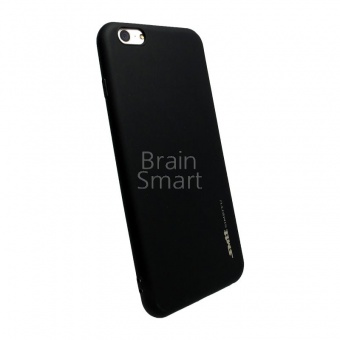 Накладка силиконовая SMTT Simeitu Soft touch iPhone 6 Plus/6S Plus Черный - фото, изображение, картинка