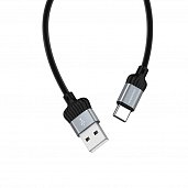 USB кабель Type-C Borofone BX28 3,0A (1м) Черный* - фото, изображение, картинка