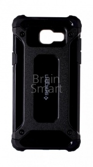 Накладка противоударная New Spigen Samsung A510 (2016) Черный - фото, изображение, картинка