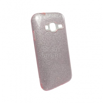 Накладка силиконовая Shine Блестящая Samsung J105/J106 (J1 mini prime) Розовый - фото, изображение, картинка