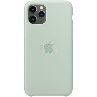 Накладка Silicone Case Original iPhone 11 Pro (44) Синий-Морской - фото, изображение, картинка