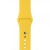 Ремешок силиконовый Sport для Apple Watch (42/44мм) M  (4) Желтый - фото, изображение, картинка