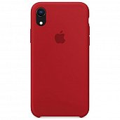 Накладка Silicone Case Original iPhone XR (36) Красная Роза - фото, изображение, картинка