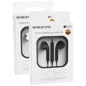 Наушники Borofone BM30 Original Series Черный - фото, изображение, картинка