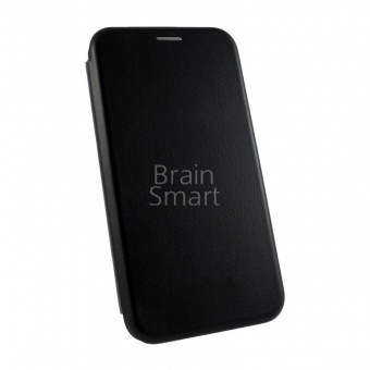 Книжка кожа Creative Case Samsung J701 (J7 Neo) Черный тех.упак - фото, изображение, картинка