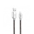 USB кабель Lightning HOCO U15 Eminently Lucidity (1м) Серый - фото, изображение, картинка