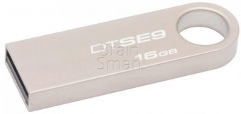 USB 2.0 Флеш-накопитель 16GB Kingston DTSE9 Серебристый - фото, изображение, картинка