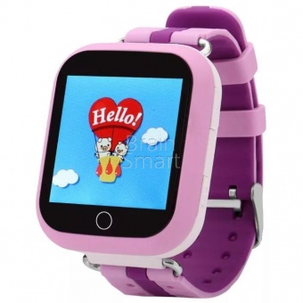 Умные часы Smart Baby Watch GW200/Q750/Q100 Розовый - фото, изображение, картинка