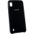 Накладка Silicone Case Samsung A105 (A10 2019) (18) Чёрный - фото, изображение, картинка